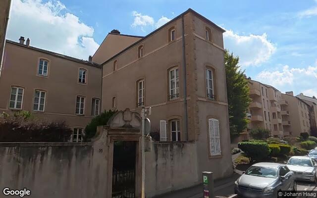 Façade : 55 rue Chambière, Metz